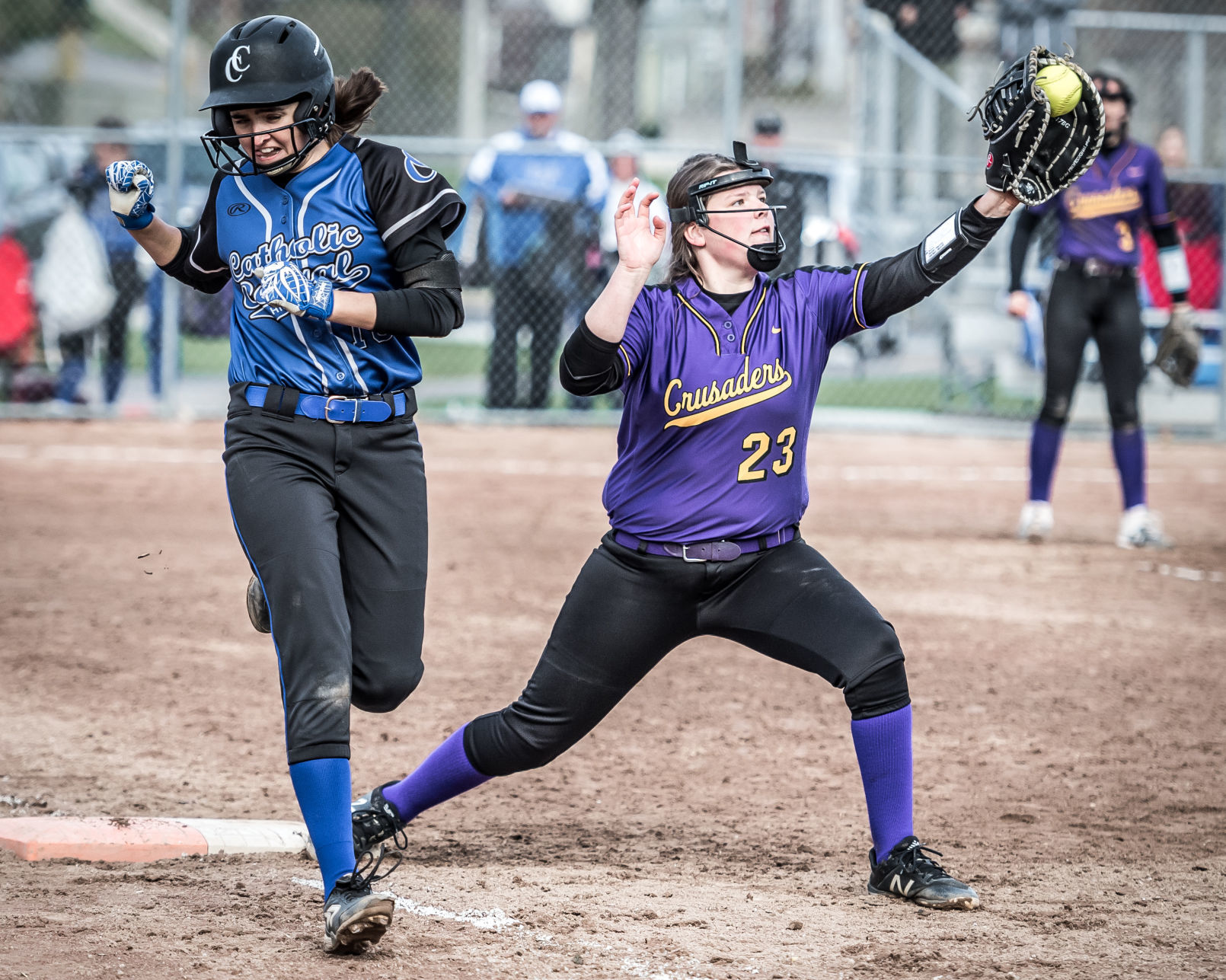 Lutheran-Catholic Central Softball